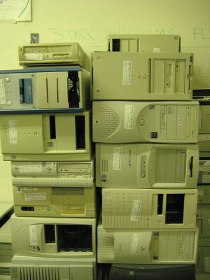 Stacks of Computers